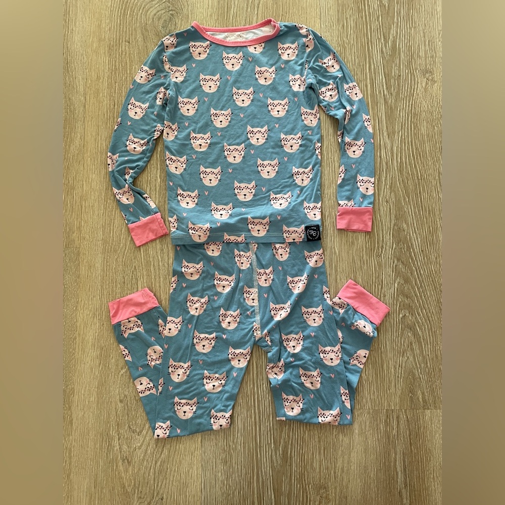 Sweet Bamboo Cat Pajamas